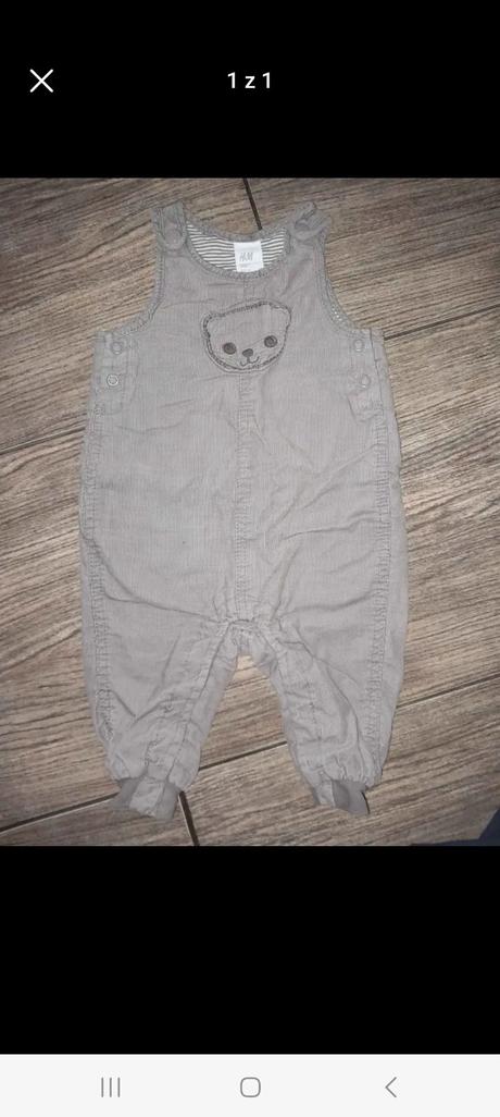 Nohavice menzestrove, h&m,62