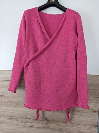 Zavinovaci sveter angel wings l/xl, l