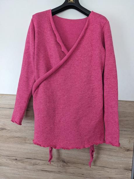 Zavinovaci sveter angel wings l/xl, l