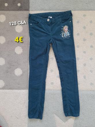 Mencestrove nohavice frozen 128, c&a,128