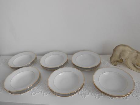 Bohémia taniere -55, čechoslovákia porcelán 6+6,, 