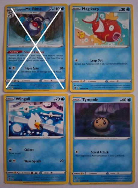 Pokémon karty "rebel clash" (1),