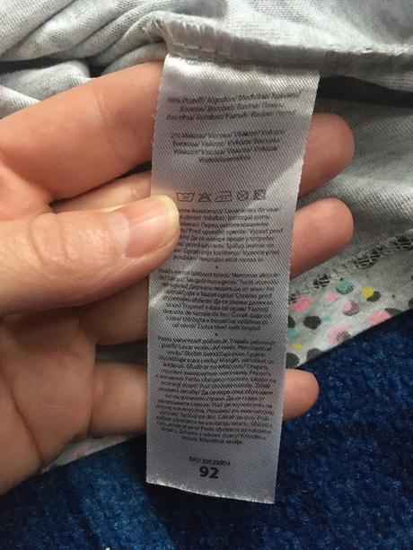 Bavlnené tričko bodkované, pepco,92