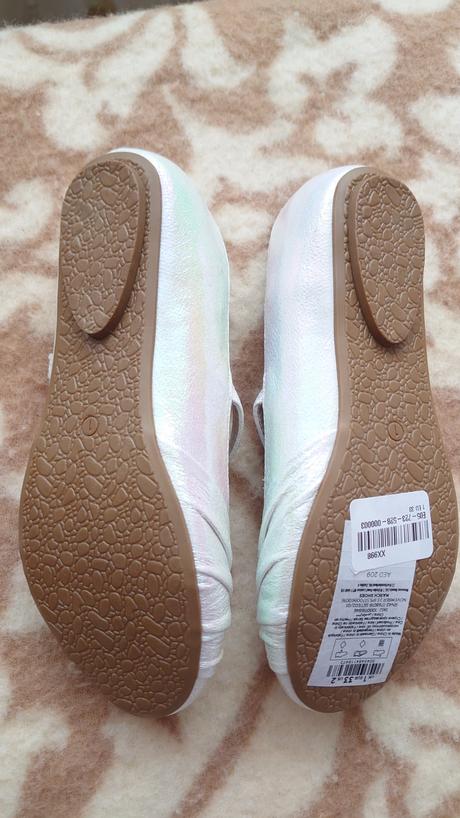 Nové monsoon nádherné perleťovo dúhové topánky, 33