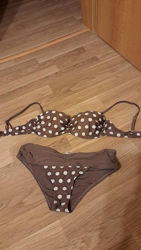 Bodkovane plavky vel.m, m