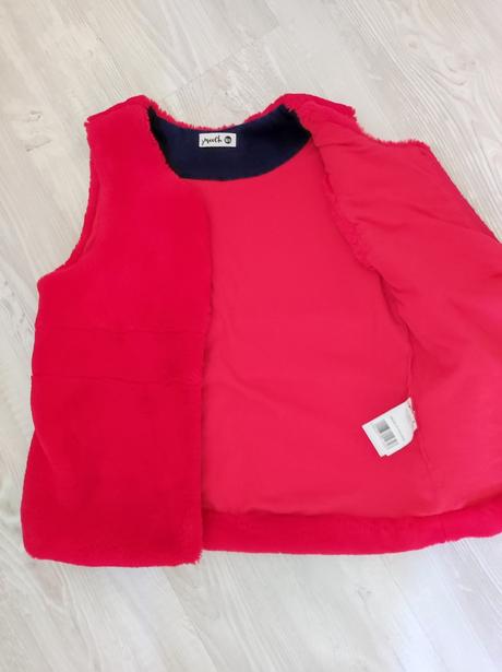 Plyšová vesta- smooch, 116