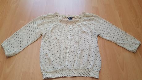 Bodkovaná blúzka, xl