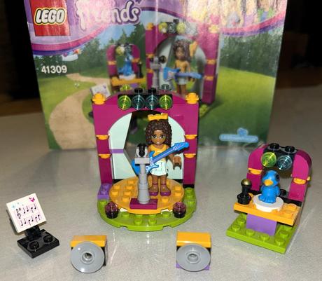 Lego friends - andreino podium - komplet,