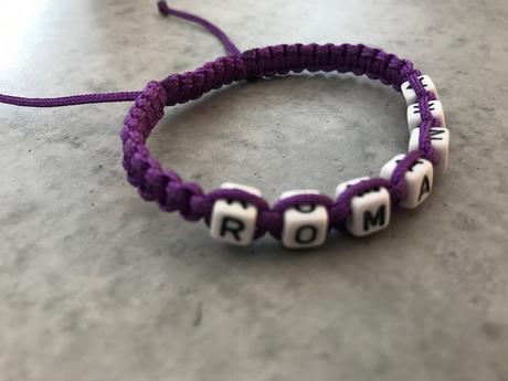 Náramok s menom romanka, 