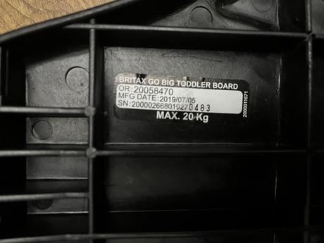 Skejtík britax / stupienok ku kočiku, britax,britax go next