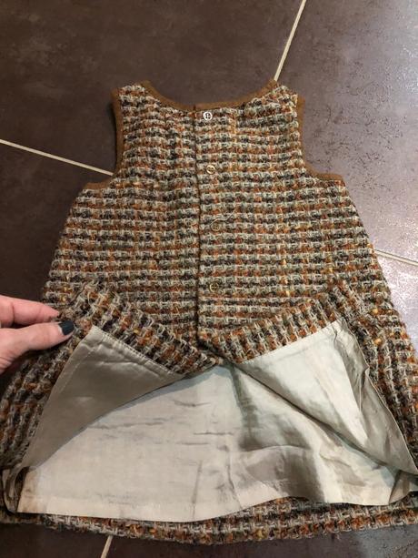 Krásne vlnené satocky zara s podšívkou, zara,98