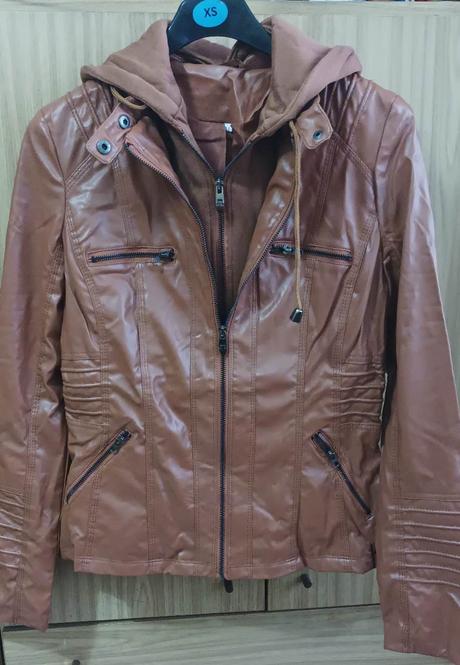 Predám koženkovú bundu, m