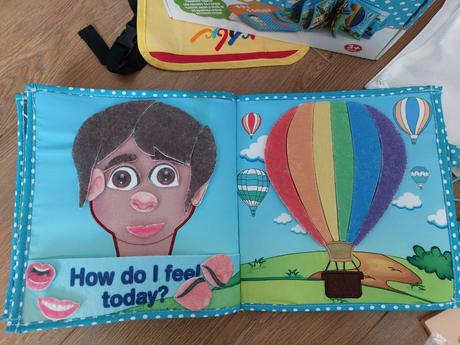 Piqipi quiet book edicia chlapcek,