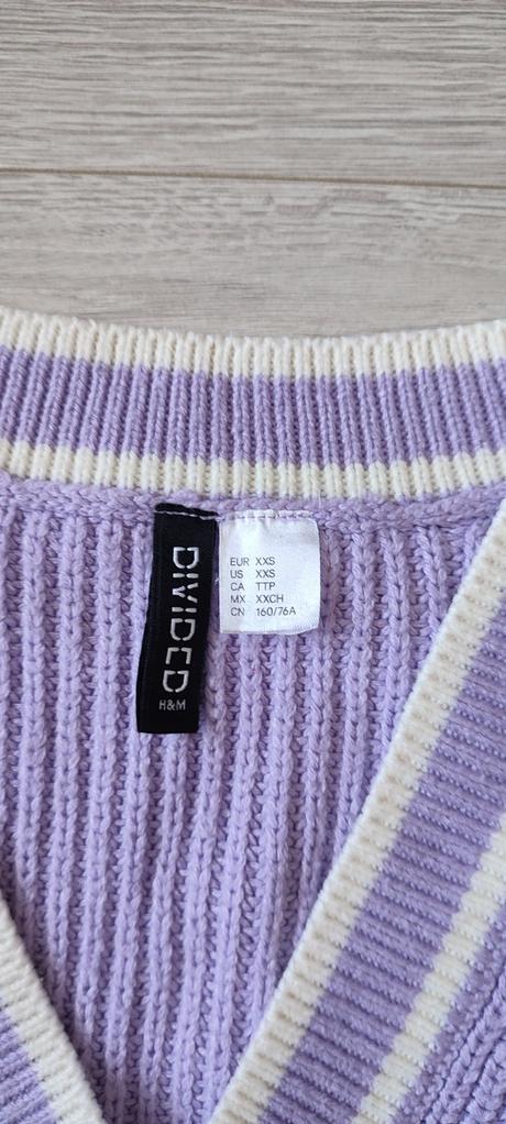 Pletená vesta xxs, h&m,xs