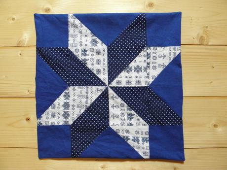 Patchwork obliečka na vankúš, 