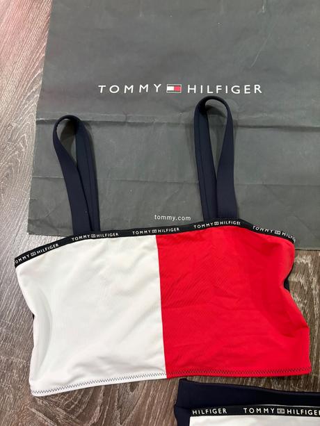 Tommy hifiger dievcenske plavky na 12-14 rokov, tommy hilfiger,152
