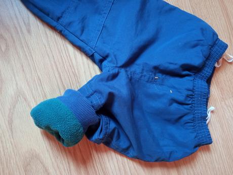 Zateplené nohavice, ergee,74