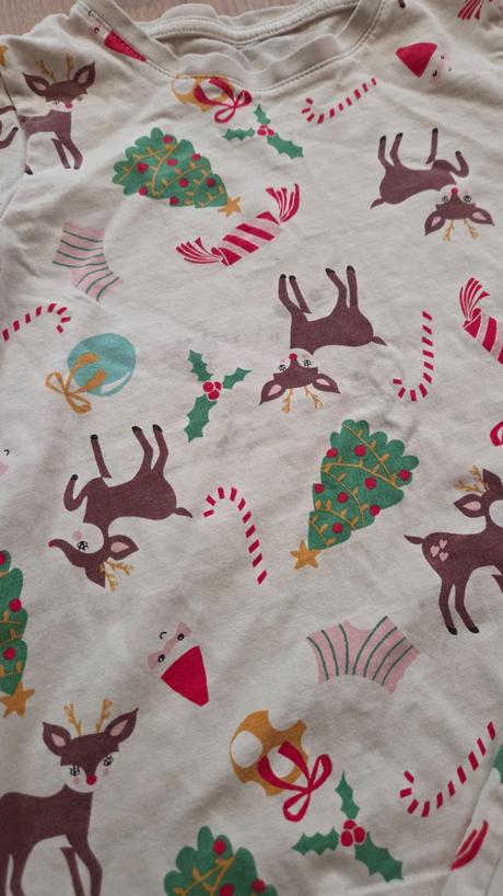 Vianočné pyžamo lindex 110, lindex,110