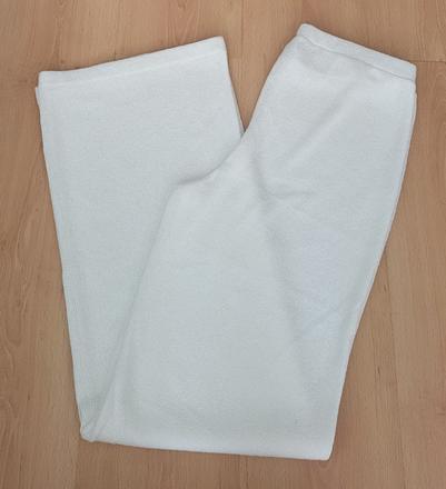Krásne pletené široké nohavice, xl