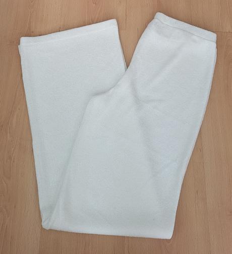Krásne pletené široké nohavice, xl