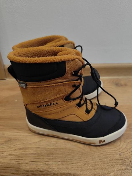 Merrell snow bank nepremokavé snehule v. 32, merrell,32
