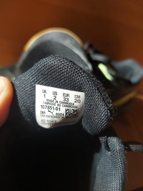 Športové halovky ako nové, puma,33