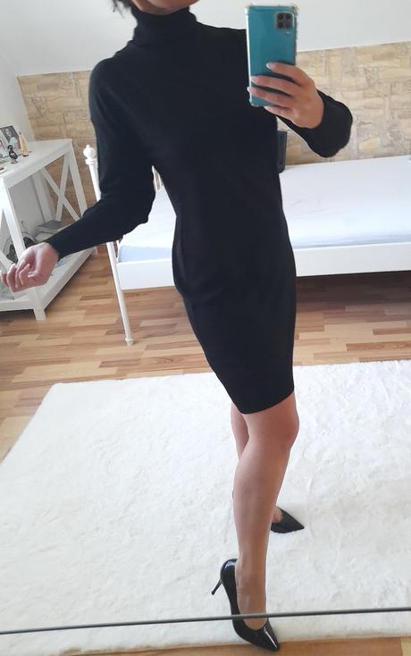 Pletené šaty zara m/l, zara,m