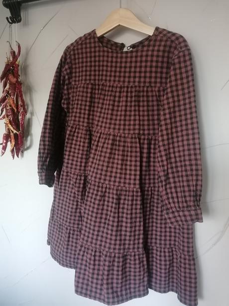 Šaty kockované zara 110, zara,116