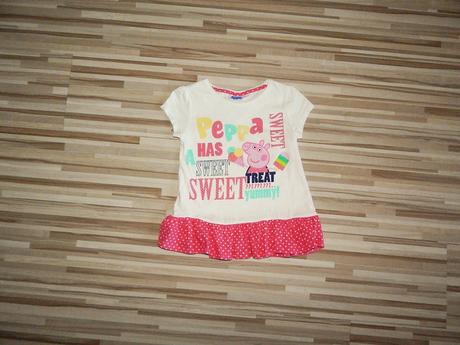 Dievčenské tričko peppa pig, 104