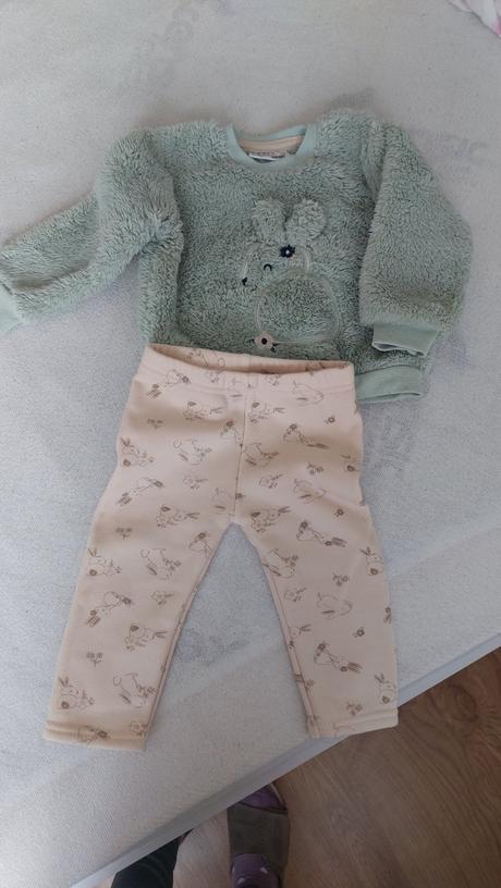 Dievčenská súprava zateplená, kik,74