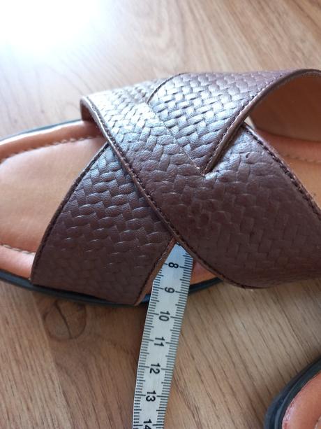 Hnedé kožené šľapky lasocki 39, lasocki,39