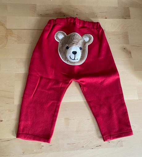 Tepláčiky s mackom 62/68, tchibo,62