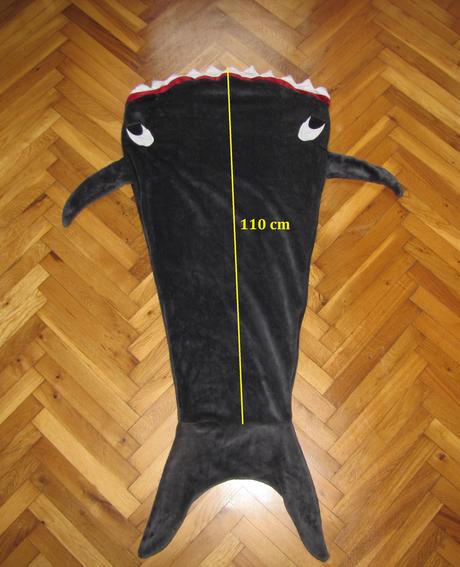 Deka - spací vak žralok, 