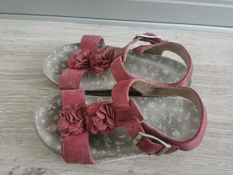 Krásne kožené ortopedické sandalky veľ 29/18,5vm, next,29