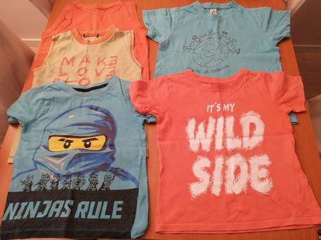 Pekné tričká /5ks/, okay,116