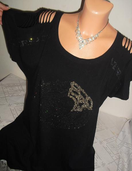 Versace tunika asymetricka, versace,l