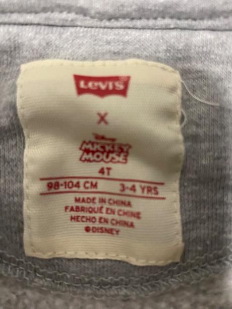 Mickey levis teplakova suprava, levis,98