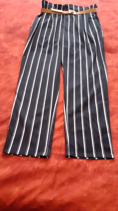 Nohavice s vysokým sedom, l