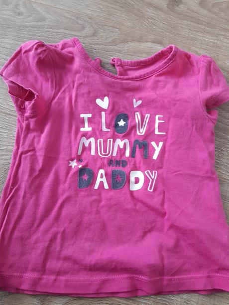 Dievčenské tričko, baby club,74