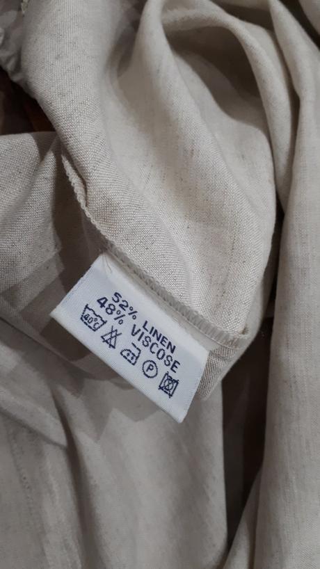 Ľanová maxi sukňa vel 40/42, 42