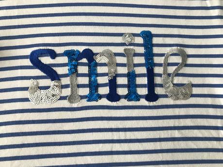 Tričko, vyšívaný nápisa aj s flitrami vel.146, 146