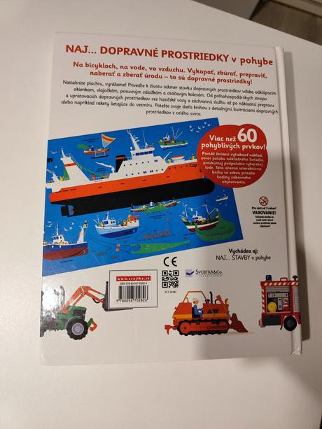 Kniha naj dopravné prostriedky v pohybe, 