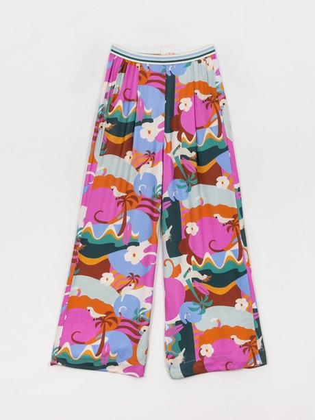 Široké dámske nohavice veľ. m, m