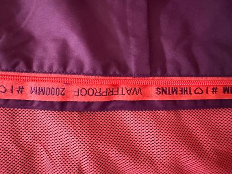 Prechodná vodeodolná dievčenská bunda quechua, quechua,164