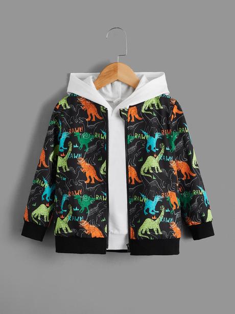 Prechodná vetrovka dino poštovné zdarma, 104 / 110 / 116 / 122