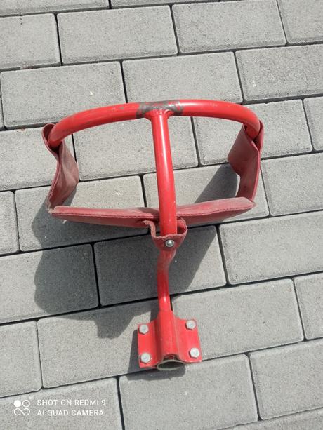 Retro čssr sedátko na bycikel, 