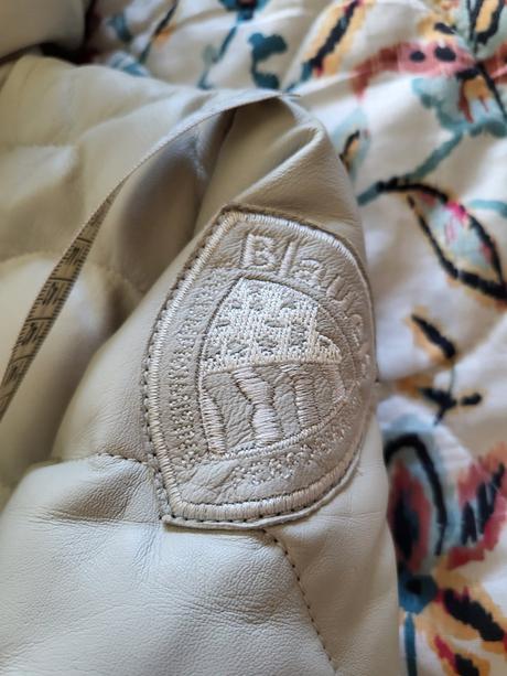Prešívaná páperová bunda blauer, m