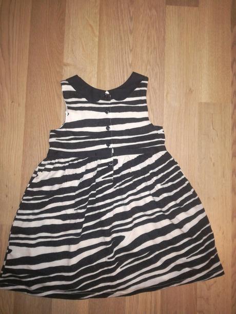 Zebra šaty, next,110