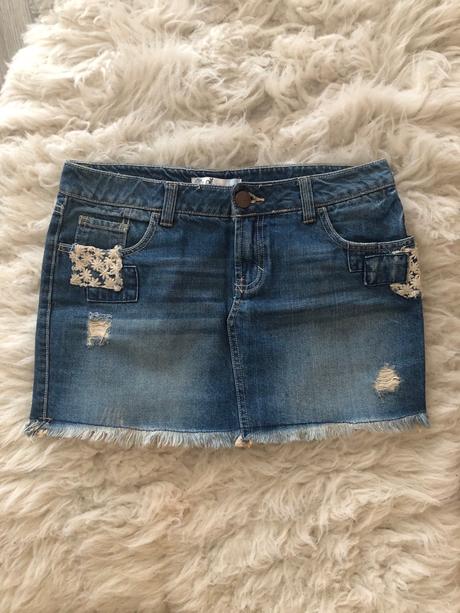 Dámska rifľová sukňa, 36