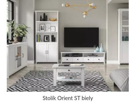 Konferencny stolik biely,